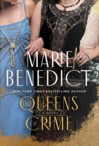 cover of Marie Benedict’s new book Queens of Crime